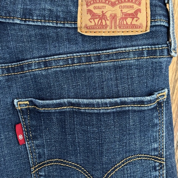 Levi's Dark Blue Women's Boot Cut Jeans - Picture 5 of 5